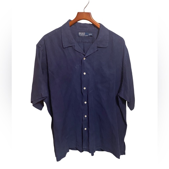 Vintage 90's Polo Ralph Lauren Caldwell Short-Sleeved Open-Collar